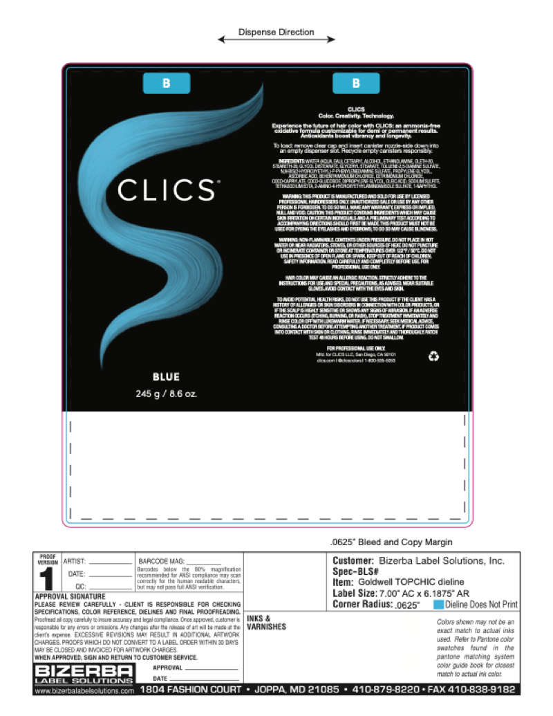 New CLICS label design - premium and sleek