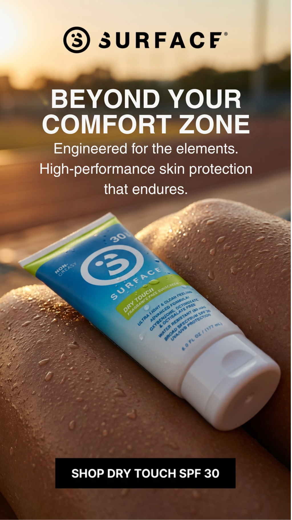 Surface ad - Beyond Your Comfort Zone