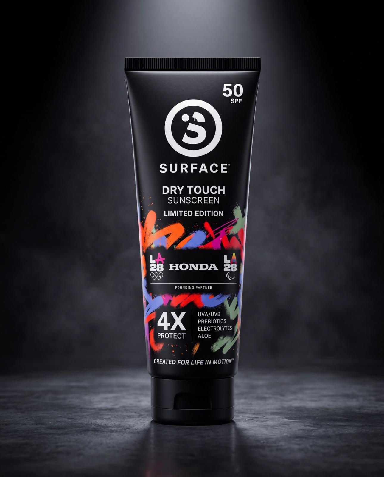 Surface x LA28 Olympics limited-edition Dry Touch tube